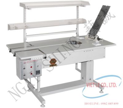 Bàn gấp áp dùng khí nén với giá đỡ Ngai Shing NS-650U-1