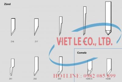 Dao cắt con cho hãng máy Zund (Nhà sản xuất MAIER - xuất xứ Đức)