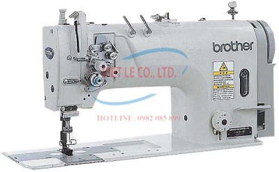 Máy 02 kim cố định cơ, mũi may thắt nút Brother T-8420B