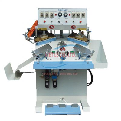 Máy cắt, lộn và ép cổ áo Oshima OP-565III