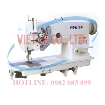 Máy may 02 kim mũi thắt cắt chỉ tự động GEMSY GEM875S-M