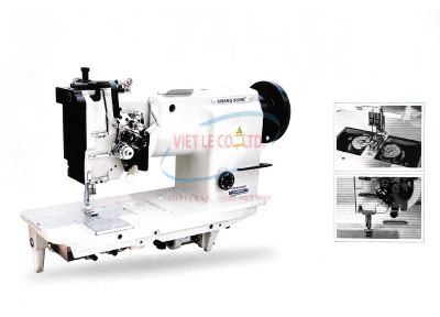 Máy may 02 kim mũi thắt tốc độ cao, trụ kim có thể tách rời KWANG SUNG KS-20528-M,B