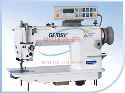 Máy may cấp kim mũi thắt tốc độ cao, cắt chỉ tự động GEMSY GEM5410