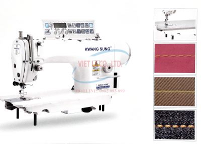 Máy may lập trình liền trục mũi thắt KWANG SUNG KS-8900-D3