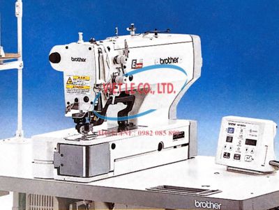 Máy thùa khuy điện tử Brother HE-800A