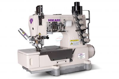 Máy trần đè đế bằng điện tử, cắt chỉ tự động Hikari HW762T