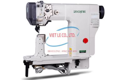 Máy trụ đứng 01 kim điện tử may giày, cắt chỉ, lại mũi và nâng chân vịt tự động ZOJE ZJ9610SA-D3-M-3