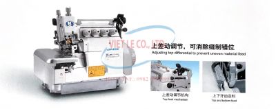 Máy vắt sổ tốc độ cao, có bộ cào trên JK-798T