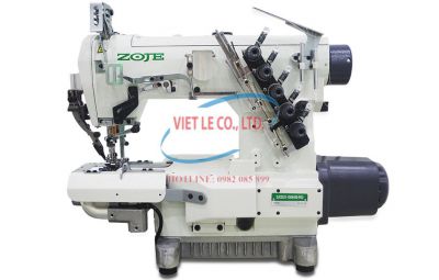 Máy viền ống xén trái điện tử cắt chỉ bằng hơi ZOJE ZJC2521-156M-BD-PD3C