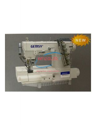 Máy đánh bông liền trục tốc độ cao, cắt chỉ tự động GEMSY GEM2500D-7-1
